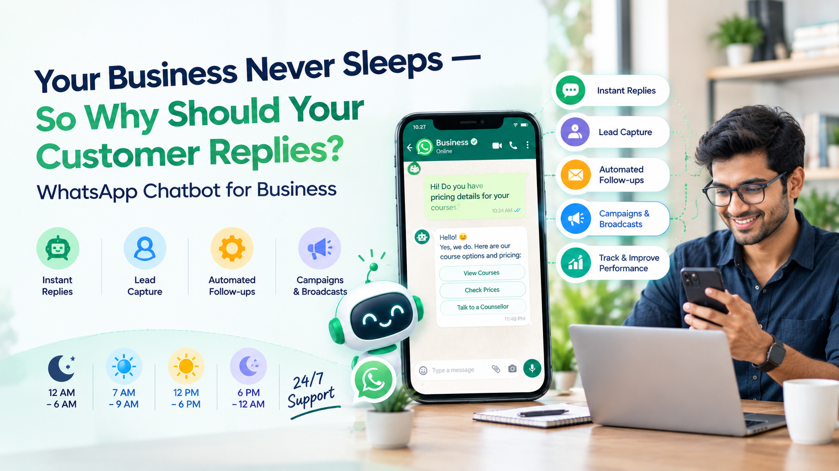 whatsapp chatbot for business